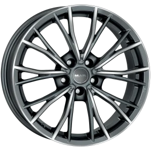 Mak Wheels – MARK – Gunmetal – 17″x7.5″ 34mm – Summer Wheels – F7570MKQM34IBX